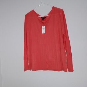 Banana Republic women's orange pullover sweater